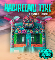 Hawaiian Tiki Bounce House